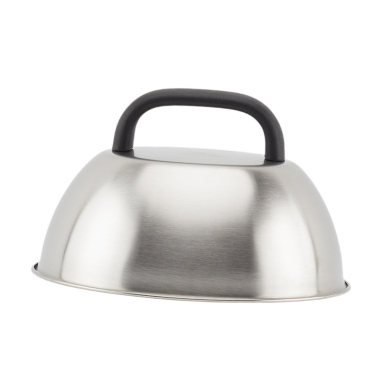 Magideal - Tapa Para Hamburguesas, Cúpula Para Derretir Queso, Accesorio Resistente Para Plancha, Tapa Para Parrilla, Tapa De Acero Inoxidable Para Sándwiches Y