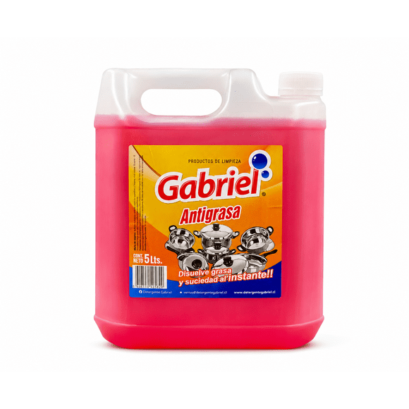 Desengrasante Antigrasa Gabriel Alto Poder 5 L