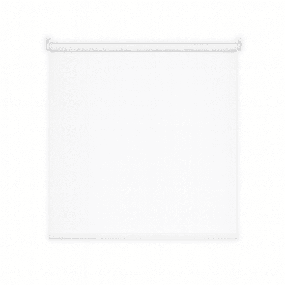 Cortina Roller Blackout 1 Paño 180x200 Sin Cenefa Blanca Guiza