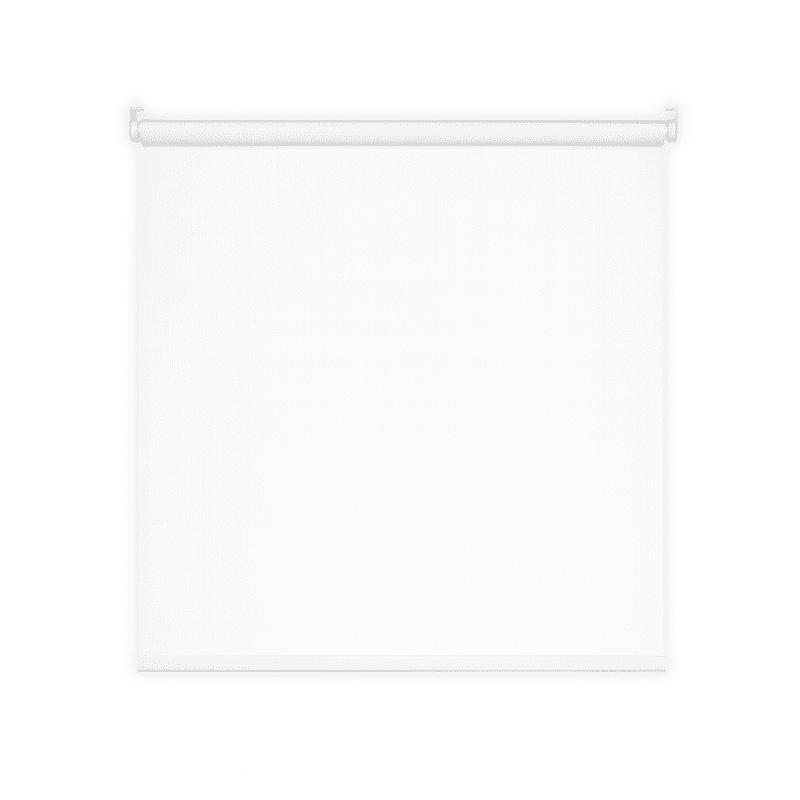 Cortina Roller Blackout 1 Paño 180x200 Sin Cenefa Blanca Guiza