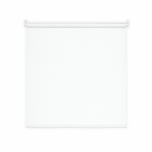 Cortina Roller Blackout 1 Paño 100X200 Sin Cenefa Blanca Guiza