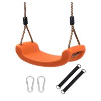Magideal - Asiento De Columpio Para Niños, Antideslizante, Para Interiores Y Exteriores, Ideal Para La Jungla. Naranja