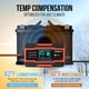 thumbnail image 5 of Cargador de batería para automóvil de 10 amperios, 12 V, 24 V, Smarte, totalmente automático, alfanumérico, mantenedor, cargador de mantenimiento con compensación de temperatura, para baterías de plom, 5 of 7