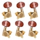 thumbnail image 2 of Clavijas de afinación de guitarra de repuesto Perilla cerrada Clavijas de afinación de cuerdas de guitarra resistentes al desgaste 3R3L Afinadores de, 2 of 5