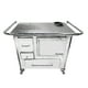 thumbnail image 4 of Cocina A Leña Llaima Mueble 80 Blanca, 4 of 8