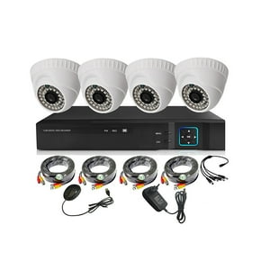 Vipa - Kit 4 Cámaras De Seguridad Interior Hd 1Mp - I42L