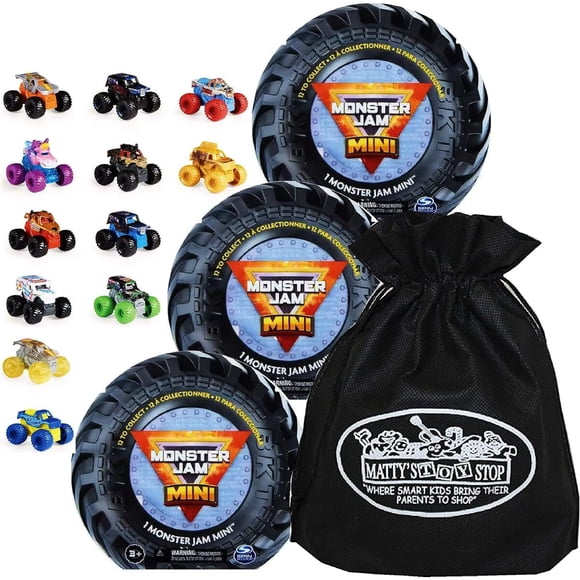 Monster Jam Mini Camiones 187 Set Mattys Toy Stop