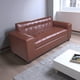 thumbnail image 3 of Sofa Tres Cuerpos Ecocuero Café, 3 of 3