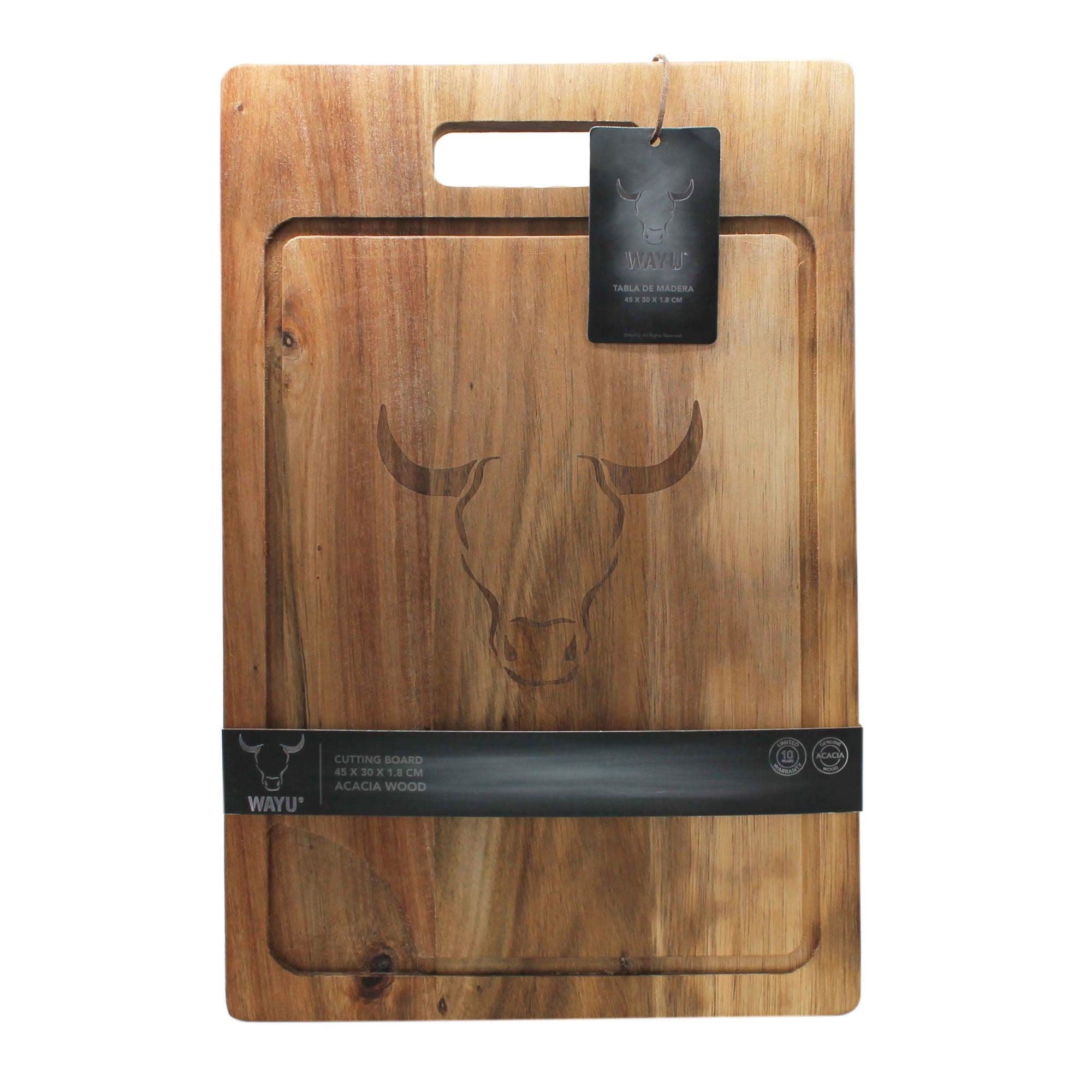 Wayu - Tabla De 45 Cm Café