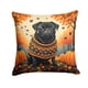 thumbnail image 1 of Almohada Decorativa Black Pug Fall 14x14, 1 of 6