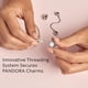 thumbnail image 2 of Pulsera Pandora Moments Broche Corazón Cadena Serpiente Mujer, 2 of 2