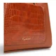 thumbnail image 2 of Cartera Dos Asas Mediana Aligator Tostado Gacel, 2 of 2