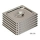 thumbnail image 4 of Tapa Gastronómica GN 1/6 Acero Inox. Pack 6 Unidades, 4 of 6