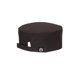 thumbnail image 1 of Gorro de Chef Unisex de Chef Works, Negro, Talla Pequeña/Mediana, 1 of 1