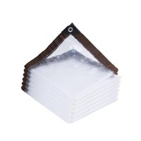 Ioensy - Lona Transparente De Fácil Instalación Lona Transparente Para Plantas Gallinero Camping 300Cmx400Cm