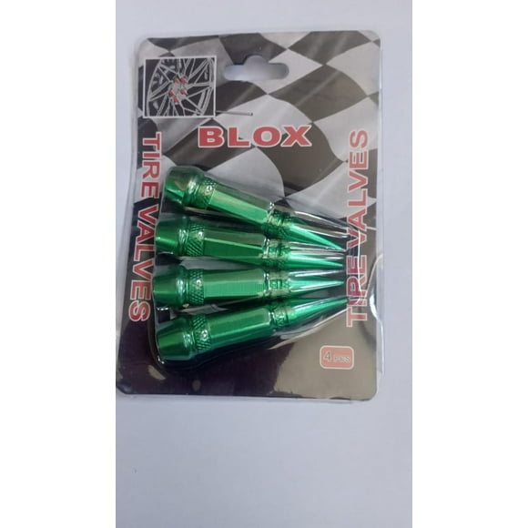 Set 4 Tapas de válvulas universal tunning para autos, motos y bicicletas 60mm