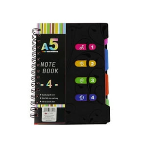 Homewell - Libreta Negra 21X17Cm 100 Hojas