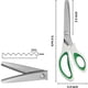 thumbnail image 2 of Tijeras zigzag Fri4Free de 9 pulgadas, 5 dientes por pulgada, 2 of 3