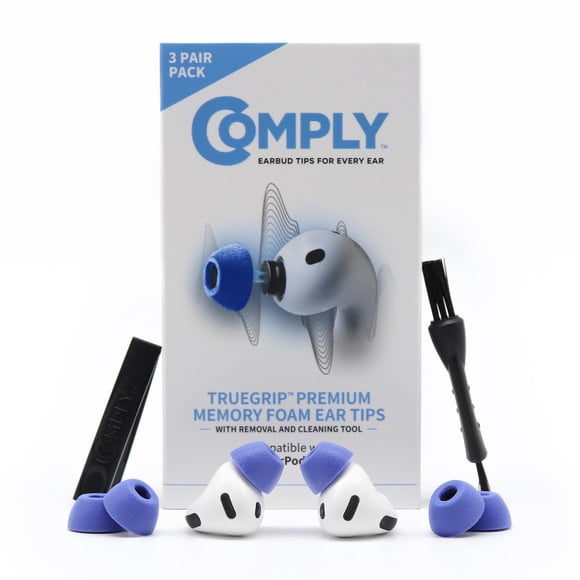 Almohadillas COMPLY TrueGrip de espuma viscoelástica - Pack de 3