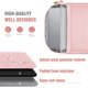 thumbnail image 5 of Funda para portátil TiMOVO 13" rosa para MacBook Air/Neo, 5 of 8