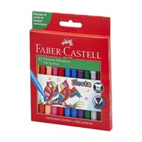 Marcador Fiesta Estuche X12 Colores Faber-Castell