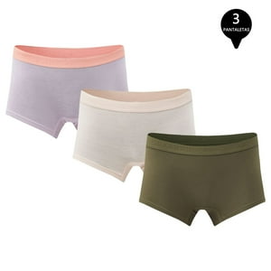Giovacchino - Pack De 3 Calzones Boxer Pantaleta Bambú Mujer