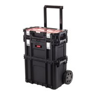 Caja De Herramientas Connect Rolling System Keter Negro
