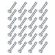 thumbnail image 3 of Aro De Anillo De Nariz De Acero Inoxidable Para Mujeres Ni?as 24pcs-blanco, 3 of 5