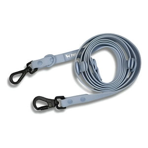 Petlounge Correa De Paseo Manos Libres Para Mascotas Perros Celeste