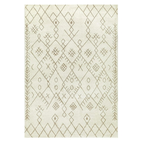 Alfombra Florida Beige 240 x 305 cm