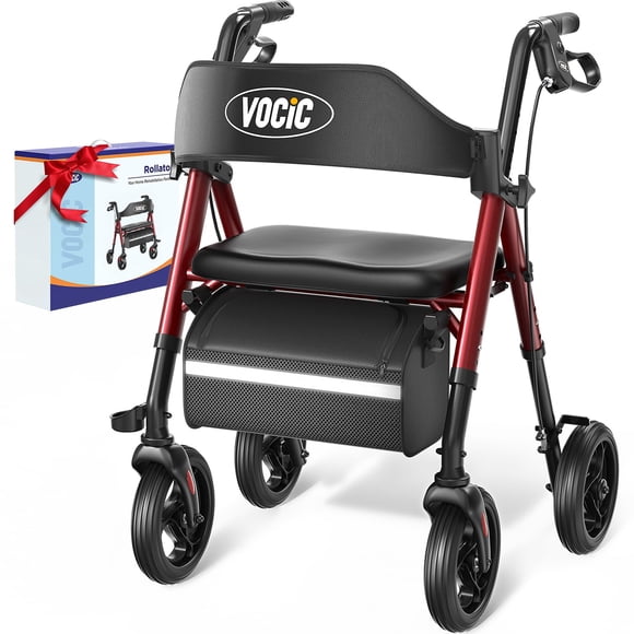 Andador VOCIC Z21 con Ruedas de 8" Asiento Plegable