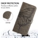 thumbnail image 4 of Funda cartera mariposa para iPhone 17 Air con soporte y ranuras para tarjetas Gris, 4 of 5