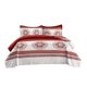 thumbnail image 2 of Cubrecama Quilt Verano 2 Plazas - Blanco Rojo Mándala FLH2023, 2 of 3