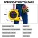 thumbnail image 5 of Soplador de piso Air Mover BSMTEK de 1.5 HP, 10000 CFM, 3 velocidades, 5 of 8