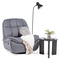 Vys Spa - Bergere Reclinable, Giratorio Y Mecedor Millenium Grey