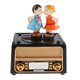 thumbnail image 4 of Caja De Música De Plástico Con Beso De Pareja Clásica, Juguetes De Regalo De Cumplea?os Con Forma De Radio Musical, 4 of 5