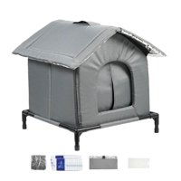 Ioensy - Casa Para Gatos Refrescante De Verano, Reutilizable, Versátil, Transpirable, Resistente A La Intemperie, Cama Cueva S