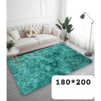 Mundo Shopping - Alfombras Peludas 180X200 Cm Color Calipso Jaspeado