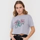 thumbnail image 3 of Polera Mujer Fun M/C Crop Gris Brillo Acid Wash Corona, 3 of 5