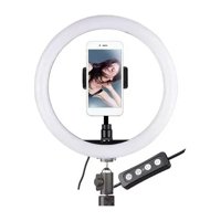 Genérico - Aro De Luz Led Con Tripode 2.1 Mtrs