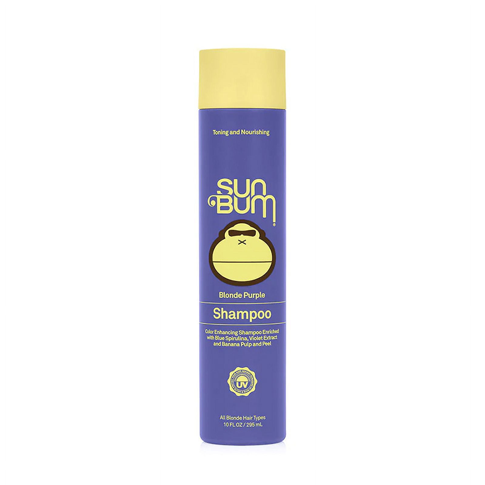 Sun Bum - Shampoo Púrpura Para Cabellos Rubios Y Castaños 295ml