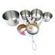 thumbnail image 3 of Jaulas de loros y pájaros extraíbles, juguetes para bagel, 4 tazas de material acero inoxidable, anillos de cartón, jaula para pájaros, juguetes para mascotas, 3 of 5