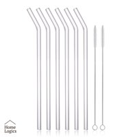 Set 6 Bombillas Vidrio Reutilizables Home Logics 1 Un