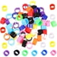 thumbnail image 1 of 300 piezas de anillos para patas de pájaro, tobilleras para palomas mensajeras, pulseras de perlas Coldeul, etiquetas para pájaros, anillo de apertura para palomas, anillo para patas de pollo o paloma, 1 of 7