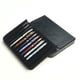 thumbnail image 3 of Funda para bolígrafos MIVLXLX, organizador de piel con 12 ranuras, cierre magnético, 3 of 9