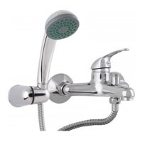 Hoffens - Llave Tina Ducha Monomando Cromada Acero/Inox