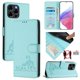 thumbnail image 1 of Funda tipo cartera FOXDOCK para Doogee Note 58 con soporte, ranuras, RFID, diseño de gato, 1 of 5