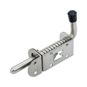 Magideal - Pestillo De Cilindro Con Pasador De Bloqueo De Puerta Con Resorte, Pestillo De Bloqueo Deslizante, Duradero Con Fácil Agarre, Bloqueo De Pasador De Re