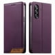 thumbnail image 1 of Funda Tipo Cartera de Cuero Sintético para Samsung Galaxy A26 Bloqueo RFID, con Ranuras para Tarjetas y Bolsillo para Efectivo, Cierre Magnético Fuerte Morado, 1 of 6