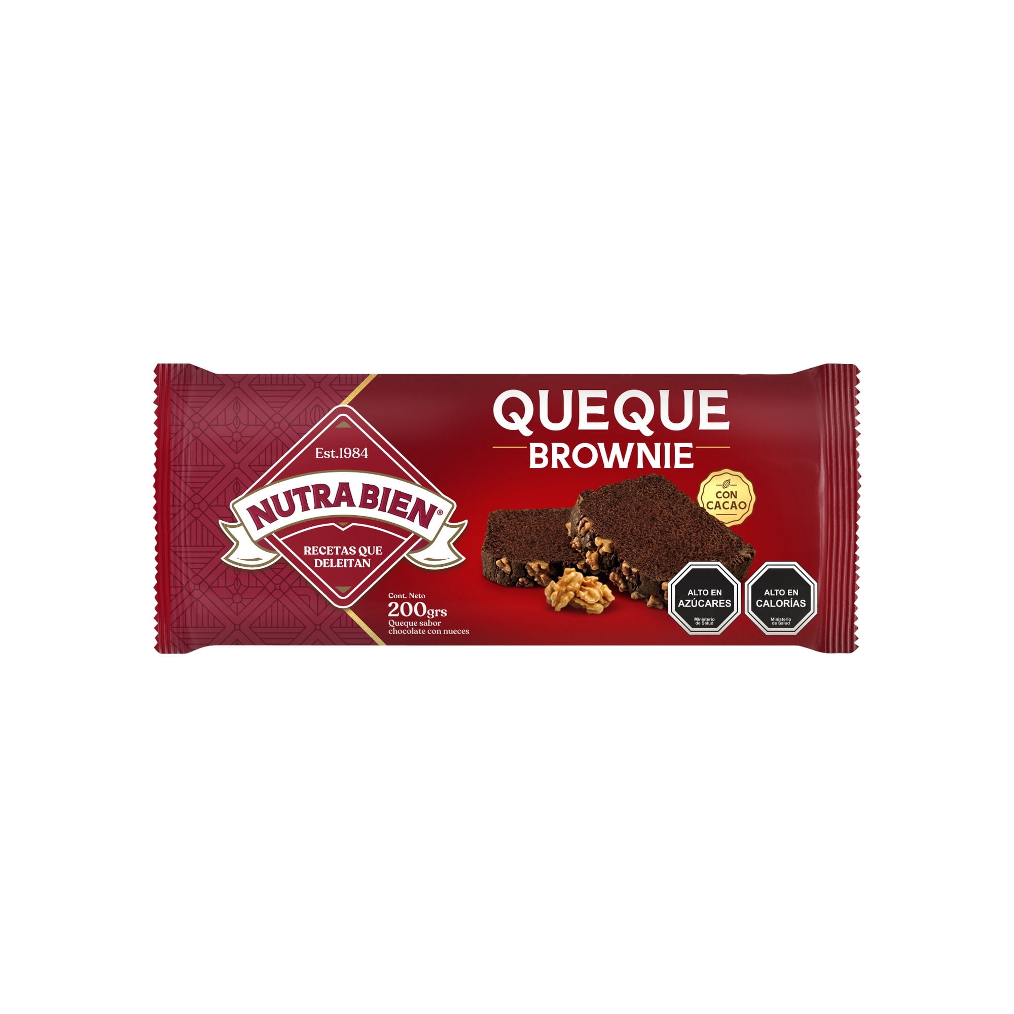 NUTRA BIEN Queque Brownie Familiar